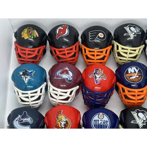Franklin NHL Mini Hockey Goalie Masks Helmets Lot of 23 Teams - No Duplicates - Picture 2 of 15